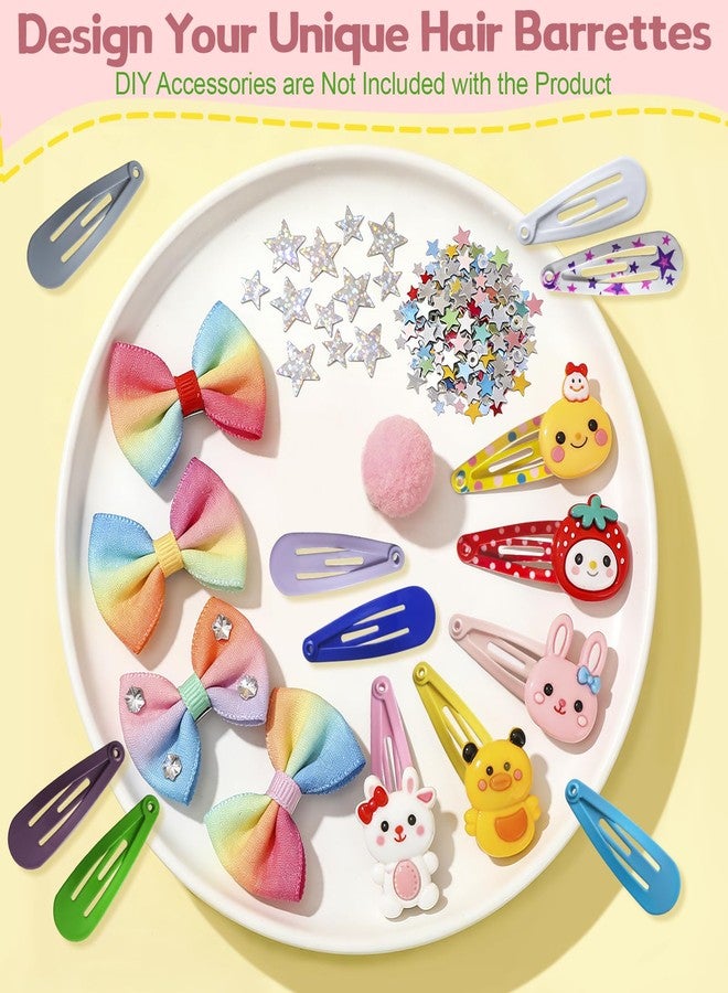 SLYFTE Premium Snap Mini Hair Clips - Kids Metal Non Slip Hair Bow Clips for Girls Toddlers Hair Accessories (Colorful 30 Colors) - Image 5
