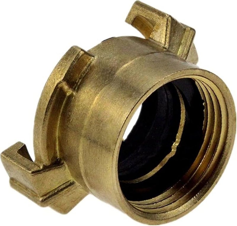Brass Garden Hose Connector 3 4 Inch Male Female Thread Coupling Fitting - Image 1