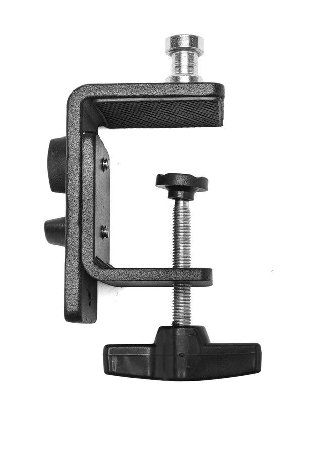 SHOPEE Metal Table Clamp Mic/Tablet Scissor Arm Stand Bracket Clamp Desktop Monitor Lamp Work Light Mounting C-Clamp - Image 1