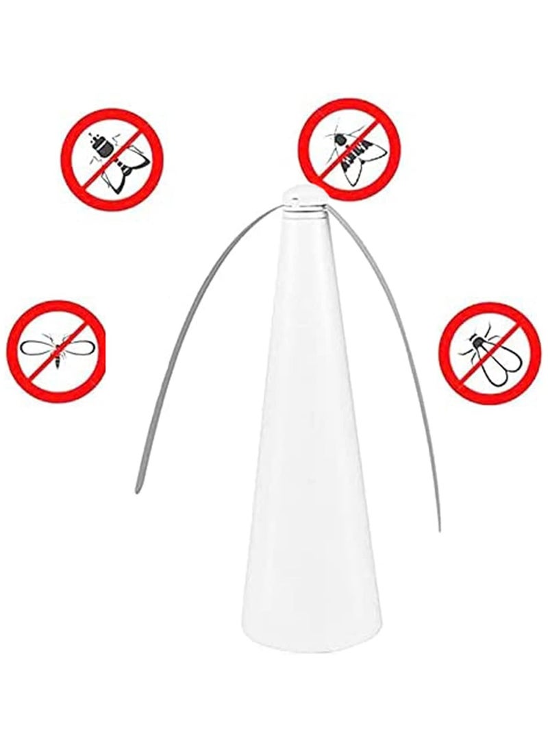 Repellent Fan, Portable Table Fly, Lightweight, Durable and Odor-Free Keep Flies, Picnic Fans for Indoor and Bugs Away from Your Food Enjoy Outdoor Meal - Image 3