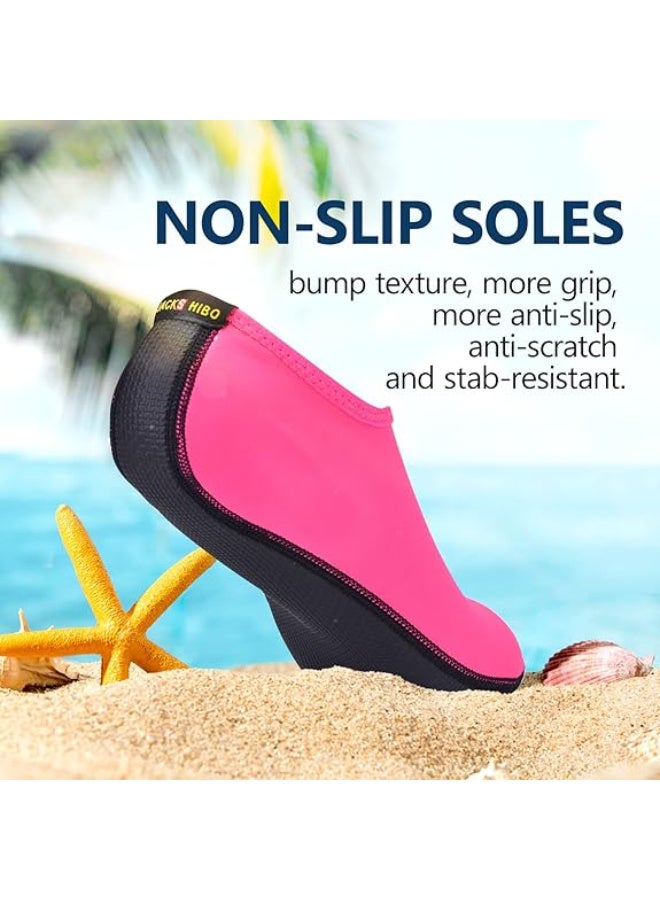 HI-FINE Water Shoes for Women Men Swim Shoes Water Socks for Cruise Essentials Swimming Aqua Beach Pool Yoga Surf - Image 2