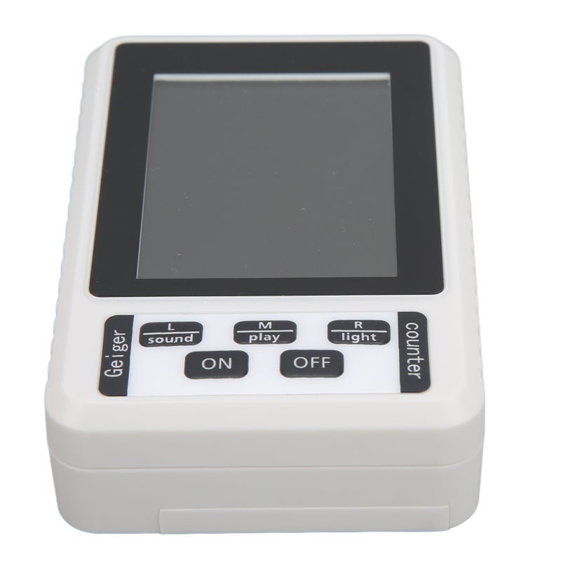 Nuclear Radiation Detector Geiger Counter X β γ Rays Tester Radiating Dose Alarm White - Image 2