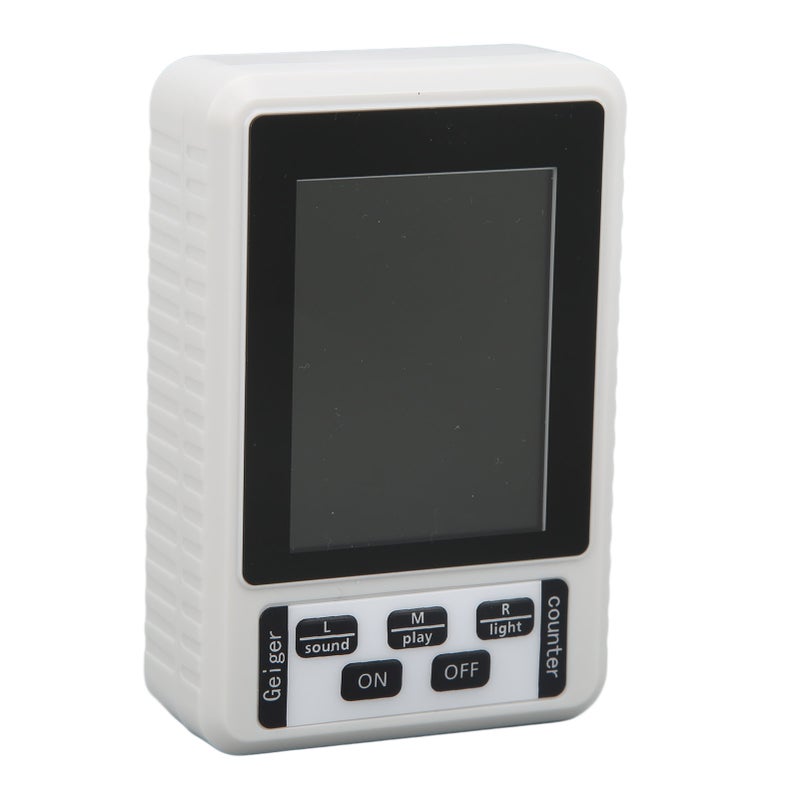 Nuclear Radiation Detector Geiger Counter X β γ Rays Tester Radiating Dose Alarm White - Image 4