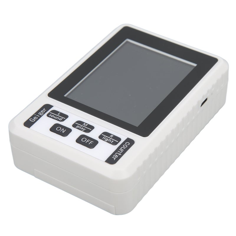 Nuclear Radiation Detector Geiger Counter X β γ Rays Tester Radiating Dose Alarm White - Image 5