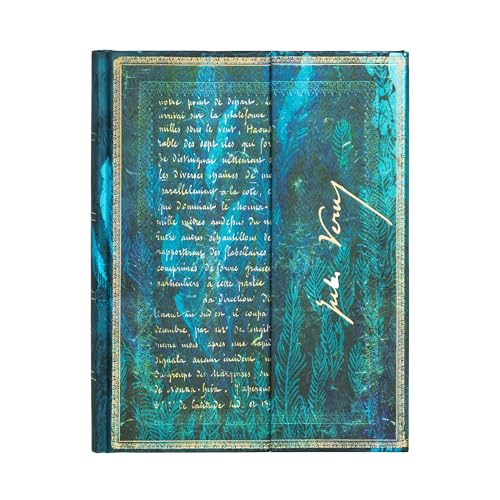 Paperblanks Verne Twenty Thousand Leagues Embellished Manuscripts Collection Hardcover Ultr 