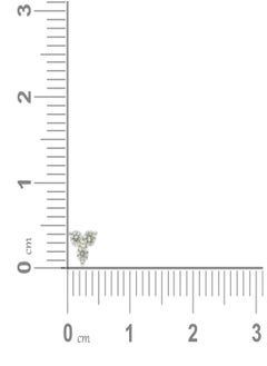 Malabar Gold and Diamonds دبوس أنف من الألماس الأصفر عيار 18 قيراط 750 MNGNNP0277YVVSVS-GH للنساء  - Image 4