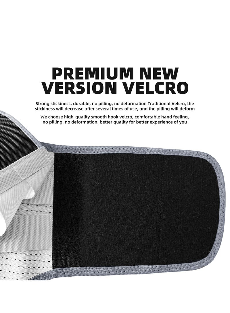 SYOSI Back Brace for Lower Back Pain Relief Men and Women, Upgrade Lumbar Lower Back Support Belt, Detachable Lower Back Braces for Sprain, Lower Back Pain Relief and Herniated Disc (L) - Image 5