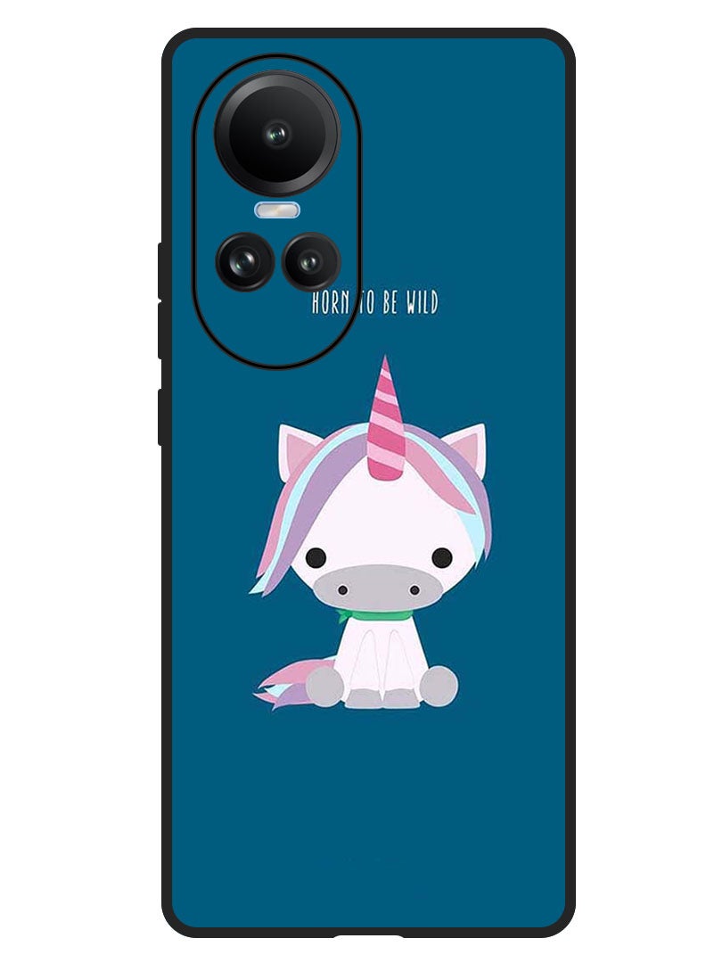 Theodor Protective Case Anti Scratch Shock Proof Bumper Cover For Oppo Reno 10/10 Pro Born To Be Wild - Image 1
