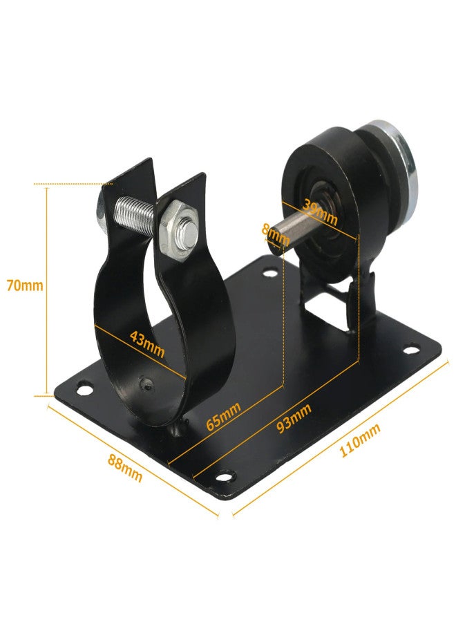 Electric drill cutting seat bracket, manual drill holder, with 2 polishing and cutting wrenches, 10mm/13mm - Image 4