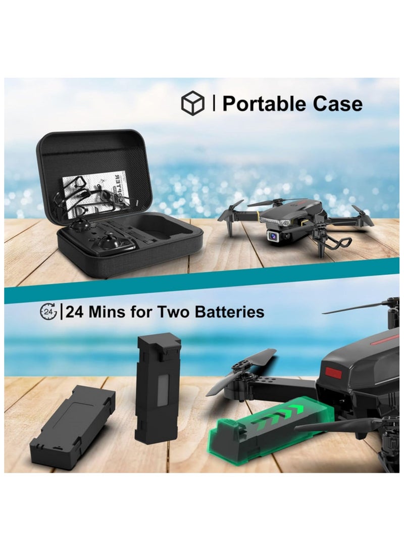Generic E99 PRO Drone with 4K HD Dual Camera, Obstacle Avoidance, Foldable, Height Keep, Mini.  - Image 4