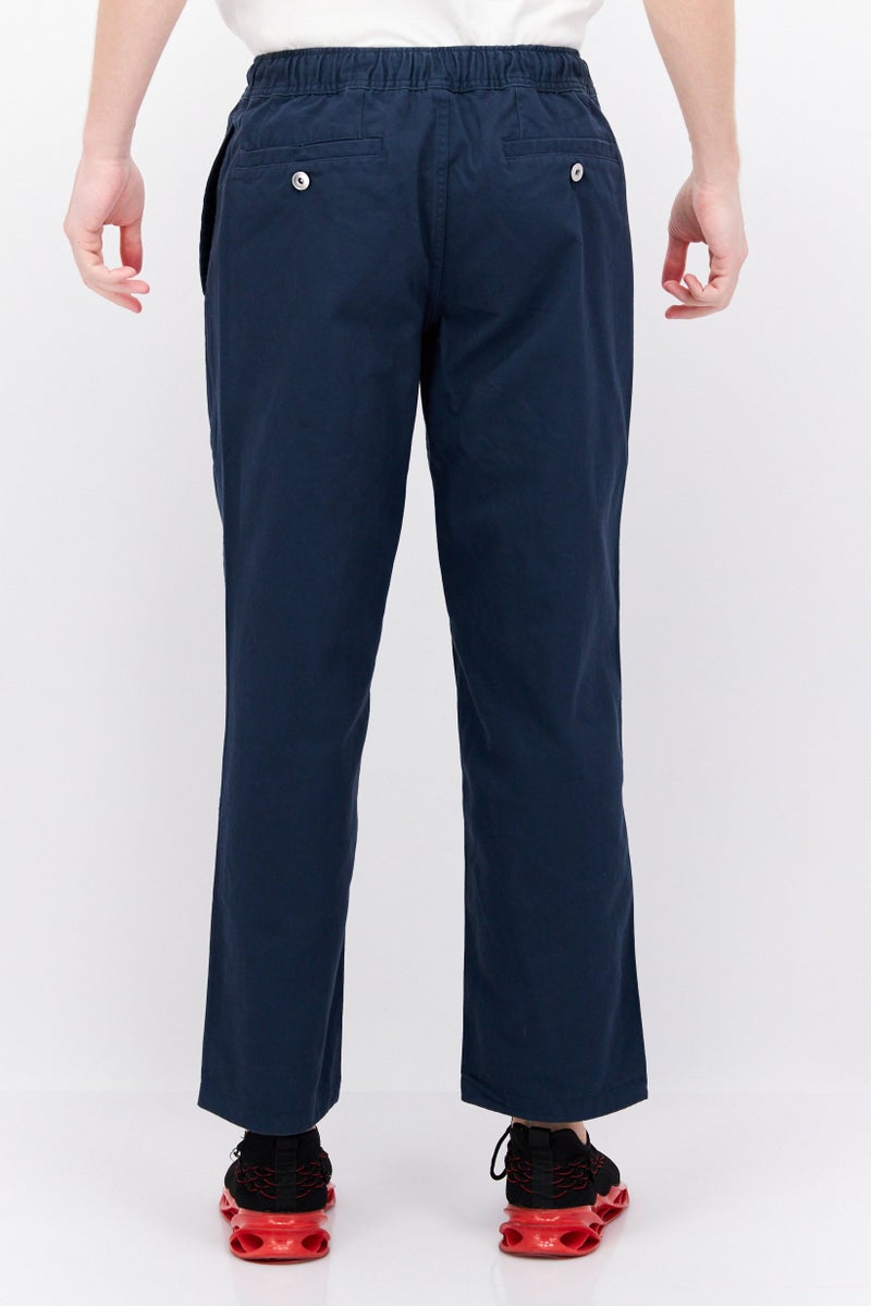 PUMA Men Sportswear Fit Outdoor Pants, Navy Blue - Image 3