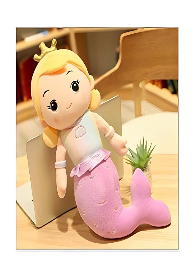Tickles Mermaid Soft Doll Stuffed Plush Animal Toy for Kids Girls Birthday Gifts (Color: Pink Size: 50 cm) - Image 5