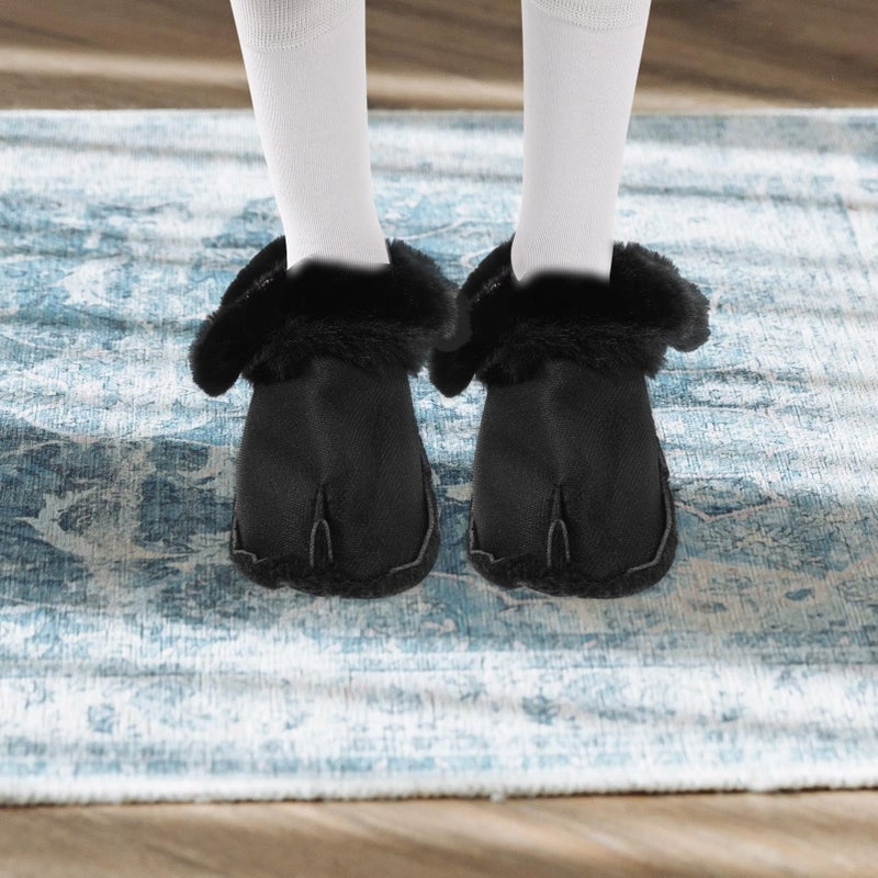 Removable Washable Winter Shoe Liners Warm Faux Fur Inserts For Clogs And Boots - Image 5