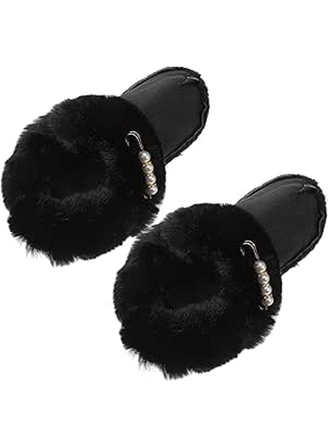 Removable Washable Winter Shoe Liners Warm Faux Fur Inserts For Clogs And Boots - Image 1