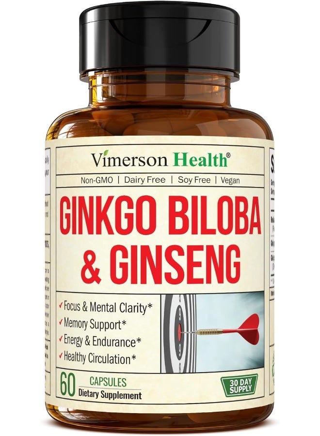 Vimerson Health Ginkgo Biloba & Ginseng - Image 1