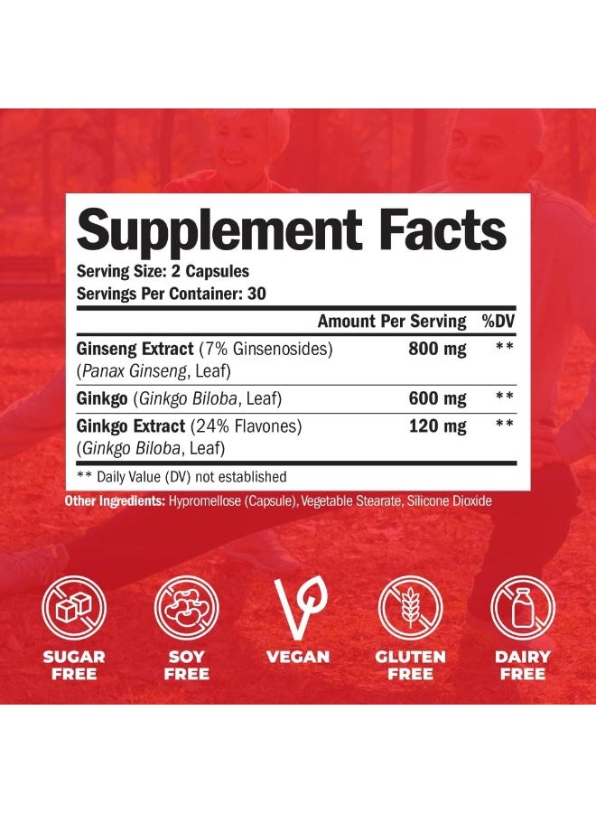 Vimerson Health Ginkgo Biloba & Ginseng - Image 3