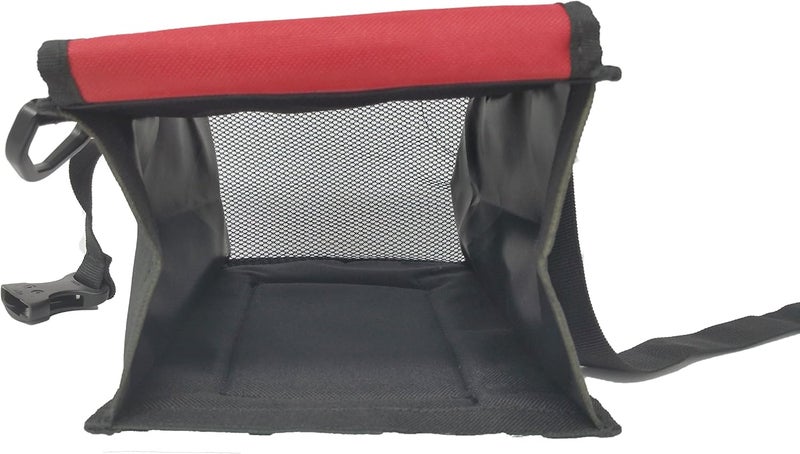 AKM -Scuba Diving Cargo Carying Leg, Strap On Pocket Large Red - Image 2