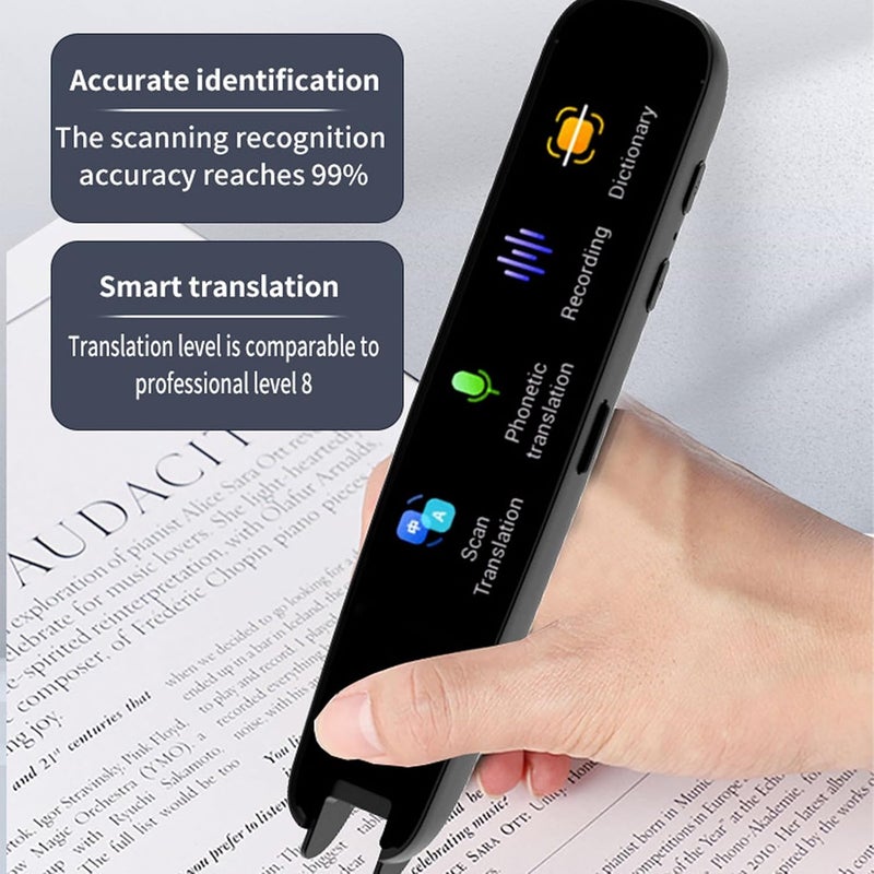 klarako Smart Scanner Pen, Language Translator Pen, Scan and Translate Words Pen - Image 2