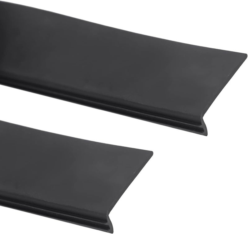 VASTAUTO RV 1-1/2" Slide-Out Wiper Seal (Clip-On) Black Rubber R854056 - 25 Feet - Image 1