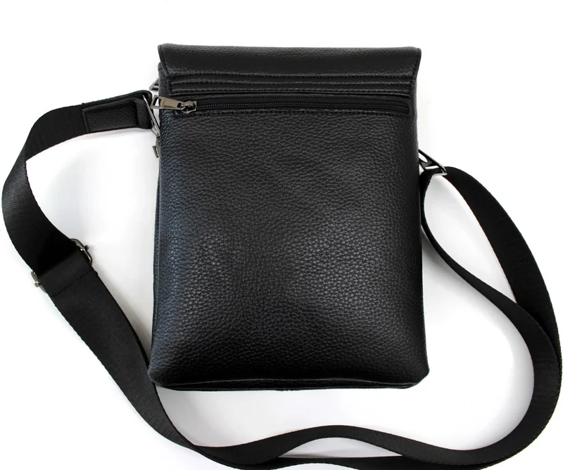 Derise Club Men's Black Color Luxury Shoulder Bag Covered Messenger Bag