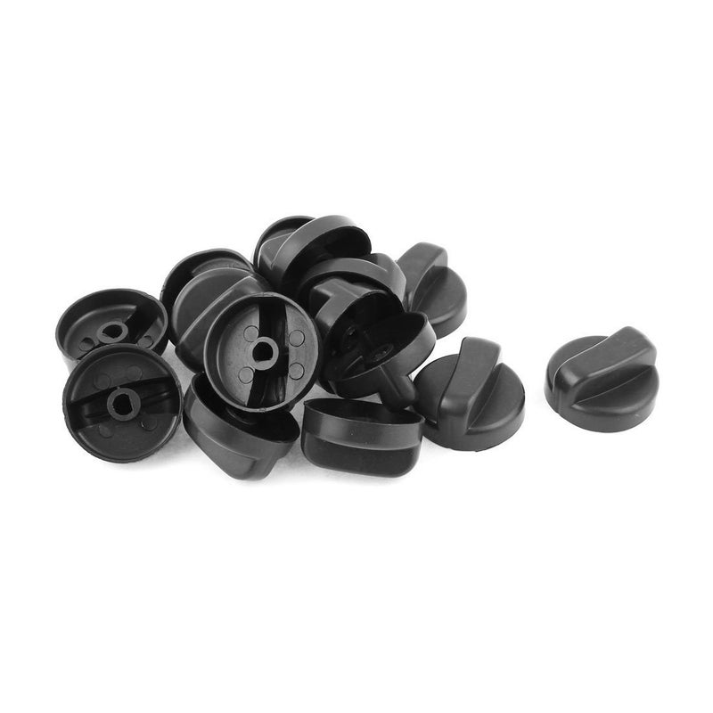 15 Pcs Plastic Gas Stove Knobs 8mm Diameter Mounting Hole Replacement Parts - Image 2