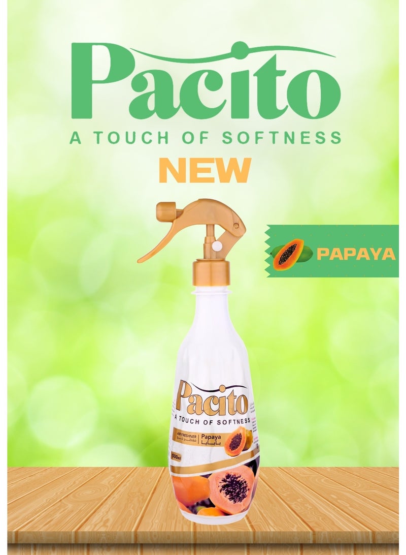 Pacito Papaya Air Freshener 500ml – Long-Lasting Fresh Scent - Image 4