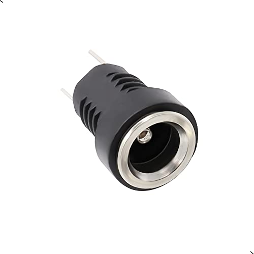 ThreeBulls 12 Pieces 5.5mmx2.1mm 2 Pins DC Power Jack Female Panel Mounting Connector Socket - Image 5