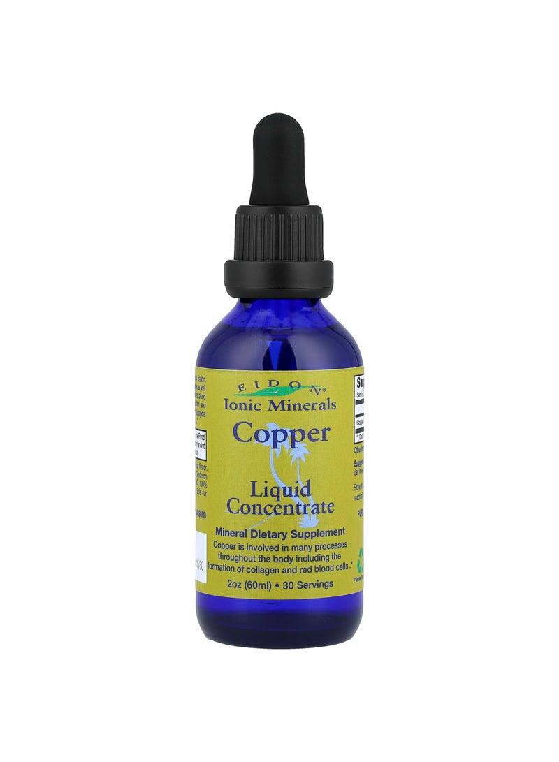 Copper, Liquid Concentrate, 2 oz (60 ml)