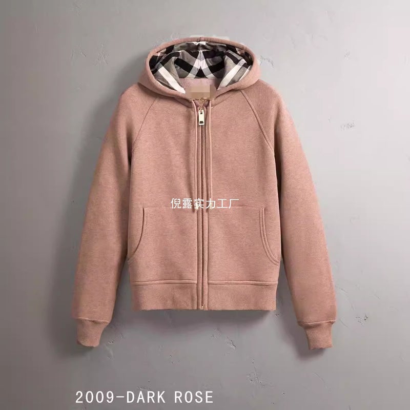 High Quality British-Style Hooded Men'S And Women'S Sweater Women'S Jacket Full Cardigan Zipper Can Be Ordered Embroidered Logo - Image 5