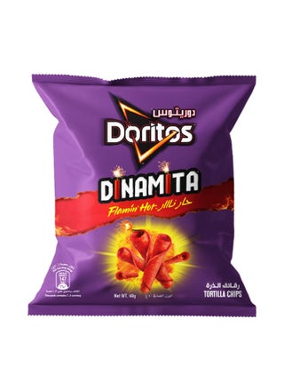 Dinamita Flamin Hot Tortilla Chips - view 2