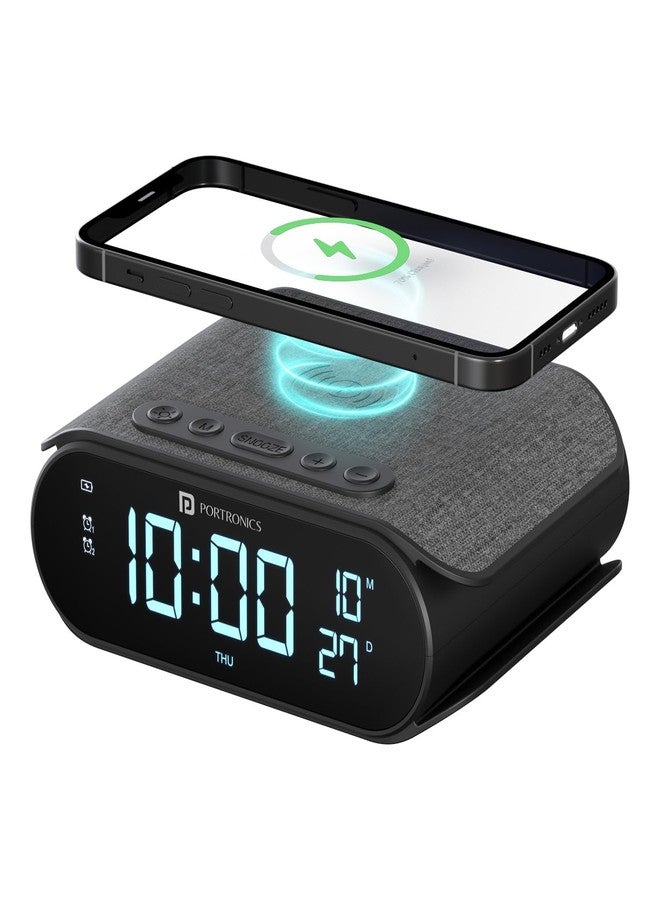 Portronics Digital Alarm Clock - Image 1