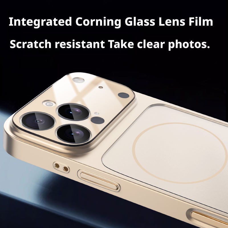 Frosted Tempered Glass Magnetic Phone Case for iPhone 17 Pro / 16 / 15 / 14 / 13 / 12 / 11 Series - Image 4