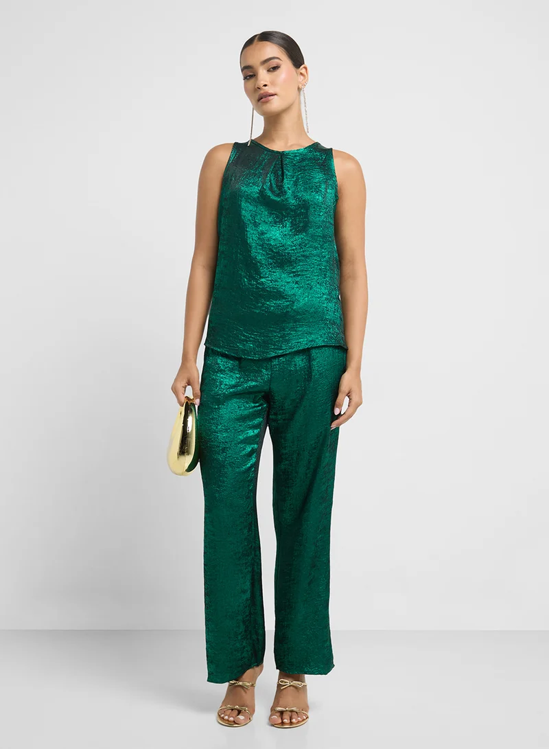ELLA Back Cowl Top & Pant Set