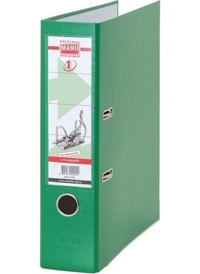 Esselte Manu Office Large Plastic Folder Green 