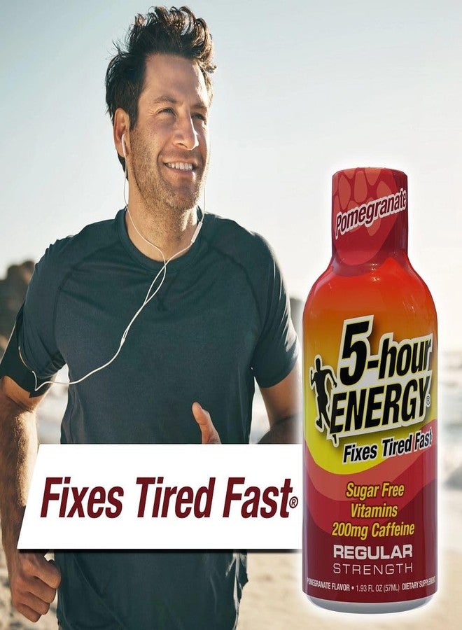 5-hour ENERGY مشروب طاقة بنكهة الرمان، 5 ساعات طاقة، عبوة من 20 قطعة، 1.93 أونصة - خالي من السكر - Image 3