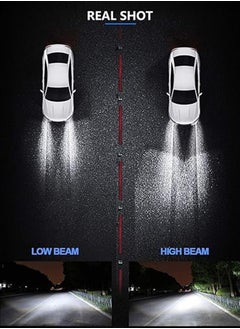 Toby's Toby's TY60 MAX H16 2 Pieces 60Watts Car LED Headlight Bulbs Original 120W/Pair Power 12000 Lumens/pair With Color Temperature 6500K  - Image 2