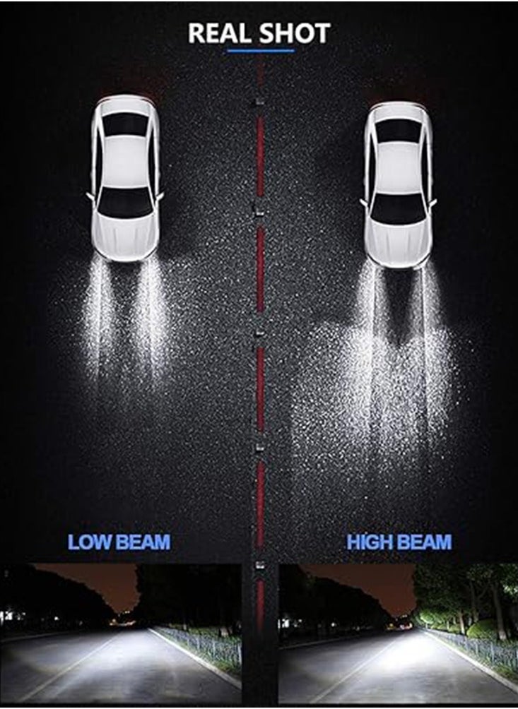 Toby's Toby's TY60 MAX H16 2 Pieces 60Watts Car LED Headlight Bulbs Original 120W/Pair Power 12000 Lumens/pair With Color Temperature 6500K  - Image 2