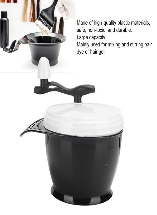 Yinhing Hair Coloring Tools,Hair Color Mixer, Hair Color Mixing Bowl, Hair Dyestuff Mixer Hand Blender Hair Dye Mixing Bowl Dye Cream Dye Stuff Mixing Bowl for DIY Hairdressing Styling Tool - Image 5