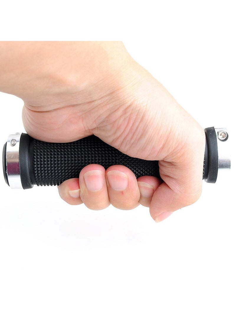 Generic 1 Pair Double Lock On Locking Mountain Bike Bicycle Cycling Handle Bar Grips  - Image 4
