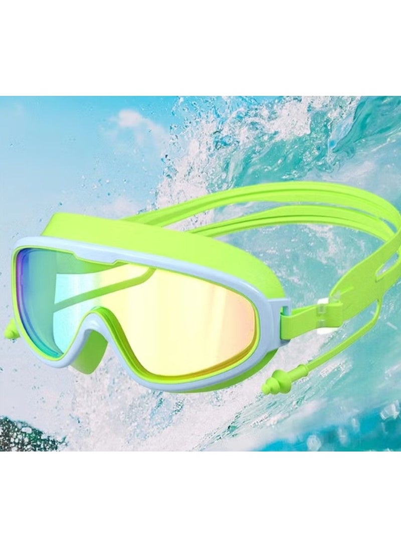 Professional anti-fog and waterproof swimming goggles with UV protection – Comfortable design with a soft frame and adjustable strap – Clear underwater vision for adult and child swimmers – Suitable for swimming in pools or the sea – Swimming goggles for men, women, and children – Comfortable and practical sports swimming goggles. Swimming accessories – Swimming goggles – Sea accessories – Swimming eye protection - Image 4