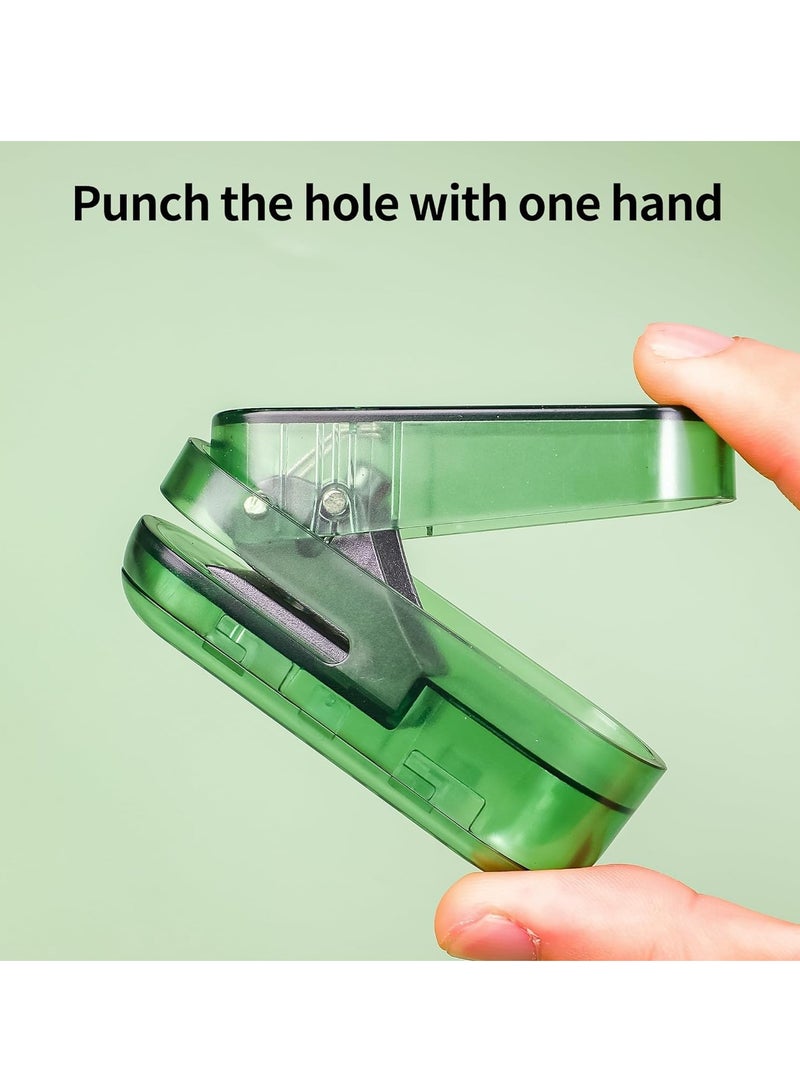 KASTWAVE Mini Hole Puncher for Home and Office, Versatile Single Hole Punch for Students, DIY Projects, and Ticket Binding - Image 3