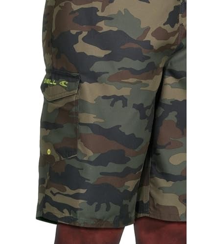O'NEILL Mens Santa Cruz Printed 2.0 Swim, Camo, 31 - Image 4