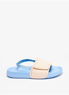 Kappa Girls's Logo Print Sandals with Back Strap  - Image 2