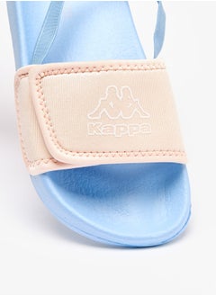 Kappa Girls's Logo Print Sandals with Back Strap  - Image 3