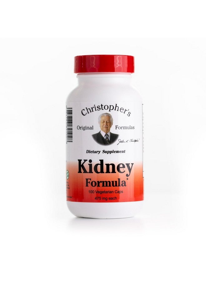 Christopher's Original Formulas Kidney Formula, Natural Herbal Support, 500 mg, 100 Caps - Image 1