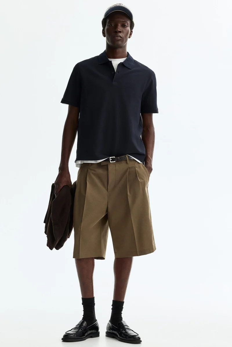 Regular Fit Piqué polo shirt
