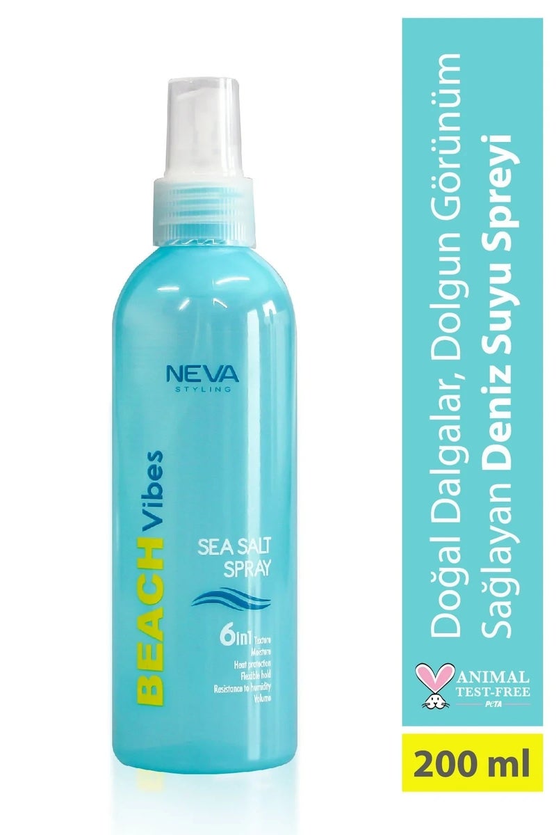Neva Styling Beach Vibes Sea Salt Spray, 6 in 1 Texture, 200 ml - Image 5