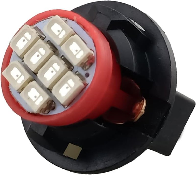 GLOFE T10 194 168 Red LED Light Bulbs - 10Pcs Set for Dashboard and Instrument Panel - Image 5