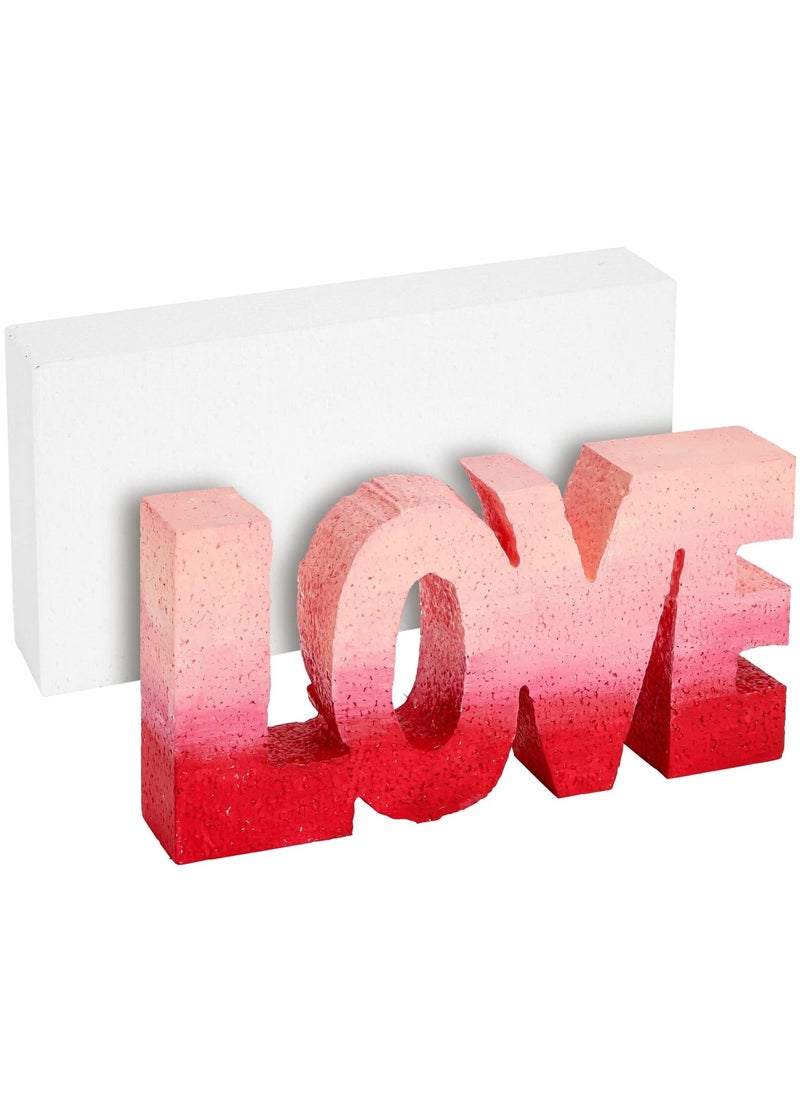 CRAFT MAGIC - 6-Pack Rectangle Styrofoam Blocks for Arts and Crafts, Lightweight DIY Modelling Foam (12 x 6 x 2 inch) - Image 1