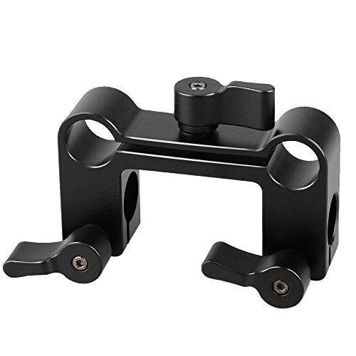 CAMVATE 15mm Rod Offset Railblock 90 Degree DSLR Support Set - 0945 - Image 3
